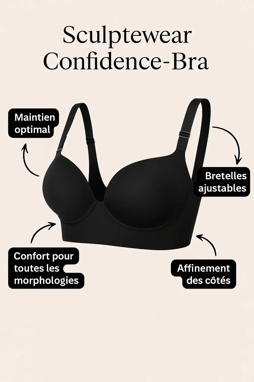 Sculptewear Confidence-Bra Sculptewear